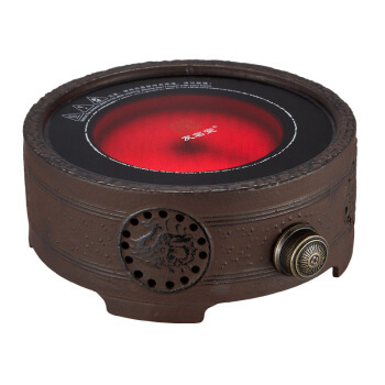 友茗堂 茶爐鑄鐵電陶爐家用電茶爐鑄鐵壺用電磁爐煮茶爐電爐 鑄鐵四神獸